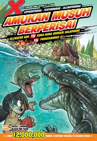 Siri X-VENTURE Dunia Haiwan IV 06: Amukan Musuh Berperisai: Alligator Gar VS Kura-Kura Gergasi Galap