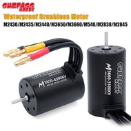 SURPASS HOBBY Brushless Motor M2430/2435/2440/2838/2845/540/3650/3660 For Mult-Scale RC Car Boat