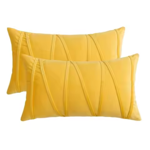 1/2Pcs Velvet Throw Pillow Covers 30x50cm 45x45cm 50x50cm Sofa Accent Couch Cushion Cover for Bed Li