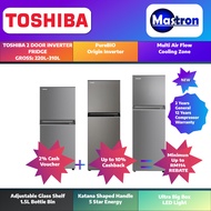 SAVE 4.0 Toshiba Inverter Fridge 2-Door 220L/270L/310L | GR-RT230WE-PMY/GR-RT300WE/GR-RT320WE