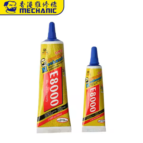 MECHANIC E8000 15/50ML Liquid Glue Multipurpose Adhesive Jewelry Crafts Rhinestone DIY Smartphone Sc