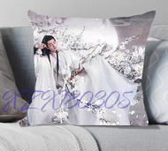 （xzx  31th）  (All inventory) Pillow cases! Chen Qingling, untamed founder Wang Yibo, small exhibition Fan Yi Pillow Case Home Costplay Gift (double-sided printing) 07