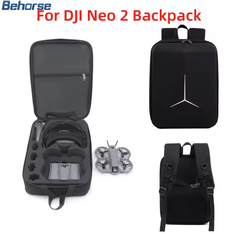 Portable Storage Bag For DJI Neo 2 Motion Fly More Combo Backpack Hard Outdoors Carrying Case For DJ