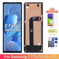 TFT Fold3 For Samsung Z Fold 3 F926 F9260 LCD Display Touch Screen Digitizer Assembly Replacement Fo