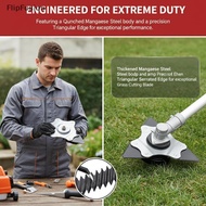 FF Brush Cutter 3 Teeth Manganese Steel For Grass Trimmer Lawn Mower - Grass Cutter PH