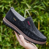 Giày Lười Vải Nam Thoáng Khí Đế Mềm Chống Trơn Trượt G200