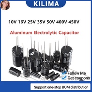 EEM Aluminum Electrolytic Capacitor 10V 16V 25V 35V 50V 100UF 220UF 330UF 470UF 680UF 1000UF 2200UF