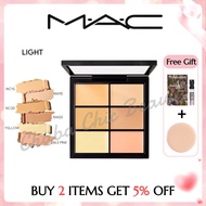 % Immediate Shipping COD Mac Studio Fix Conceal Correct palette Light Medium Concealer 6 Color