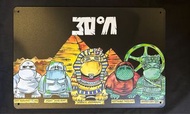 4a aaaa 葛民輝 4a like  black 北緯30° 神秘文化 店舖裝飾鐵牌 美式復古 Vintage 展示鐵牌