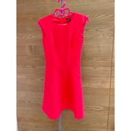 [Xueruo Boutique Shop] H & M Peach Pink Barbie Style Small Fishtail Skirt (4) 80% New