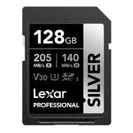Lexar 128GB SDXC Professional Silver (205MB/s)