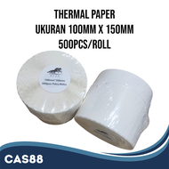 Sticker Thermal Paper Ukuran 100x150mm