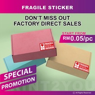 [10CENTS/PC] Fragile Sticker & Fragile Label Warning Label