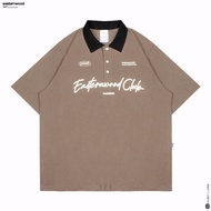 Easternwood Rugby Short Sleeve Oversize Vintage Short Cream Shirt Polo Shirt Rugby Shirt
