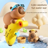 Cute Capybara Water Gun Toy - Manual Press Water Shooting Toy for Kids, Fun Summer Water Play
