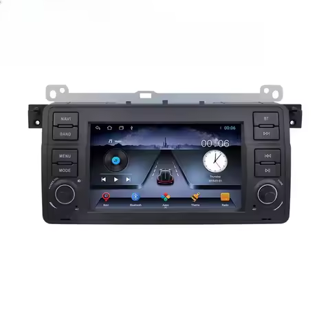 7 Inch Car Radio Pioneer 2+32G 4+64G 2 Din Android 11 Autoradio Car Dvd Player For BMW E46 Car Multi