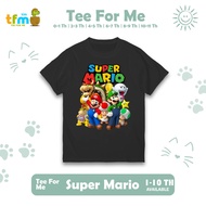 Super Mario Bros Game Character Kids T-Shirt Ages 1 2 3 4 5 6 7 8 9 10 11 Years - Distro Tops Kids T