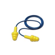 10080529400038 3M 340-4004 Ultra Fit Reusable Corded Earplugs, OSFA, Blue, One Size Fits All (Pack o