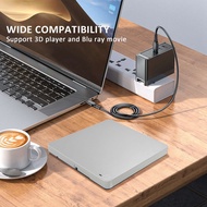 External 3D Blu Ray DVD DriveUSB 3.0 and Type-C Blu Ray CD DVD Drive Player Ultra Slim Slot-in CD DV