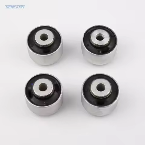 Benekar 4PCS Front Upper Control Arm Bushings OEM For Audi C5 A6 A4 D2 A8 S6 VW PASSAT B5 4B0 407 51