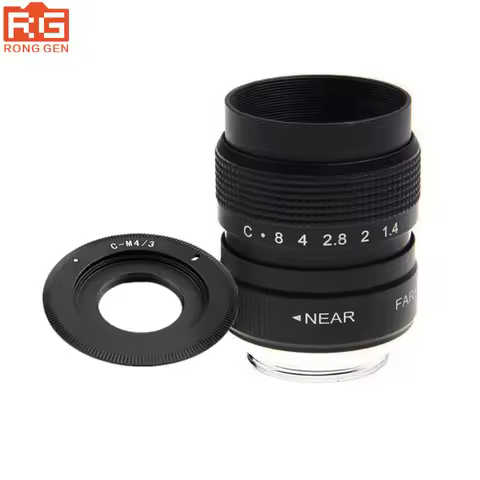 Fujian 25mm F1.4 CCTV TV Lens+C Mount For Olympus E-PL5,E-PM3,E-PM2,E-P3,E-PL3,E-PM1,E-PL2,E-PL1s,E-