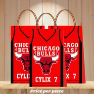 Chicago bulls loot bag basketball lootbag for chicago bulls birthday loot bag loot bag chicago bulls