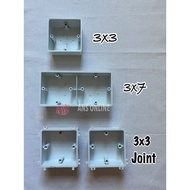 White Conceal Box 3x3 / 3x7 / 3x3 Joint Base Box