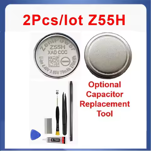 2pcs Z55H ZeniPower replacement CP1254 1254 for WF-1000XM4 XM4 Bluetooth Headset Battery 3.85V Z55H