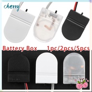 CHERRY 1/2/5pcs CR2032  Cover Tool Parts High Quality 3 Colors Battery Socket Holder