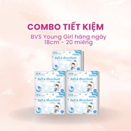 Combo Sanitary Napkin 18cm - 20 Soft UUcare Young Girl Daily Pads Sanitary Pad