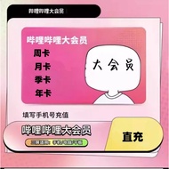 哔哩哔哩大会员 Bilibili Premium B站大会员 直充 | Official Activation Code | CD Key