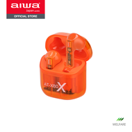 AIWA AT-X80X TWS Bluetooth Earphones หูฟังไร้สายแบบอินเอียร์ กันน้ำระดับ IPX5 Low Latency (ENC)