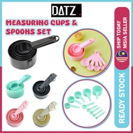 [Datz] 10pcs Measuring Cups Measurement Spoon Teaspoon Tablespoon Baking Tools 量勺 Sudu Penyukat Tepu