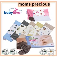 Babylove Baby Organic Bean Sprout Pillow with Case