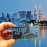 READY STOCK MINI GT #681 PORSCHE 911 GT3 RS BLACK WITH PYRO RED