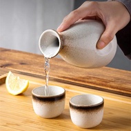 Japanese ceramic sake bottle