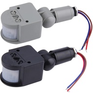 AC 90-250V PIR Motion Sensor Penderia Gerakan Inframerah Automatik Luaran Dinding Pemasangan Pemasa 