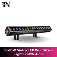 [ร้านไทย พร้อมส่ง] ไฟย้อมเวที ฉากตึก อาคาร 18x10W Matrix LED Wall Wash Light (RGBW 4in1)