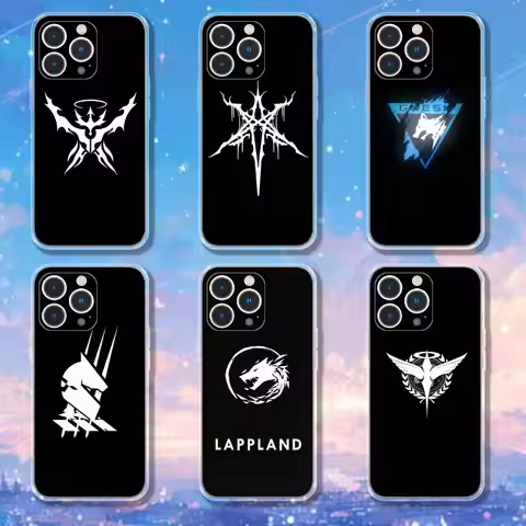 Arknights logo Phone Case For iPhone 17,16,15,14,13,12,11 Pro,Max,Plus,X,XS,XR,SE4,E Mini Transparen