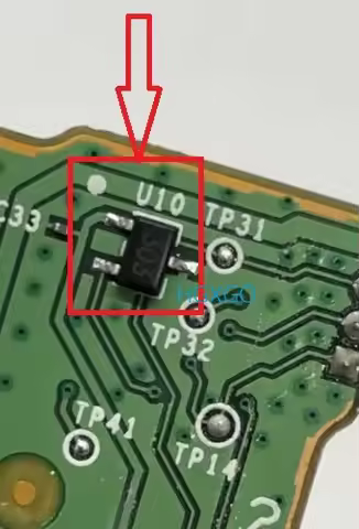 5--100PCS/LOT For Xbox 1914 Series X S U10 U11 Sensor IC 303 Chip on Motherboard