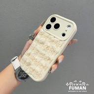Cute Fall Winter Plush Phone Case For OPPO F31 F29 F27 F23 F21 F21S F19 Pro Plus A94 A91 F15 F11 R17