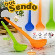 Irus SENDO KH Vegetable Soup Spoon Large & Small – Food Grade PP5 Material BPA Free/ Heat Resistant/