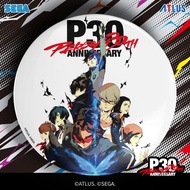 [Free Gift] SEGA Persona 30th Anniversary Oversized Tinplate Badge Commemorative Bar Birthday Gift P