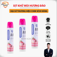 Xịt Thơm hương Táo Đào Chanh Khử Mùi Nội Thất Ô Tô OMINO M11 330ml - Chính Hãng Omino Vietnam