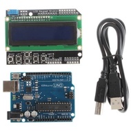 UNO R3 Development Board LCD Module Kit for Arduino with USB Cable