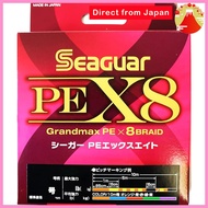 Seaguar PE X8 Fishing Line, 400 m, Size 2, 35 lb (15.9 kg), Multicolor