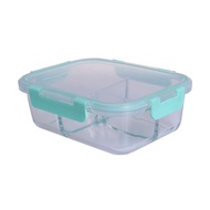 Dr. RIN 耐熱三格玻璃保鮮盒 長型 1.05L  1個