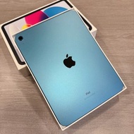 ［僅拆封未啟用 保固一年］ iPad10 256G WiFi 藍色