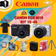 CANON EOS M10 KIT 15-45MM / KAMERA CANON EOS M10 KIT / CANON M10 Terbaru