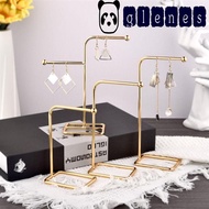 GLENES Jewelry Display Stand Trendy Simple Earring Holder Earring Rack Organizer Girls Transparent E